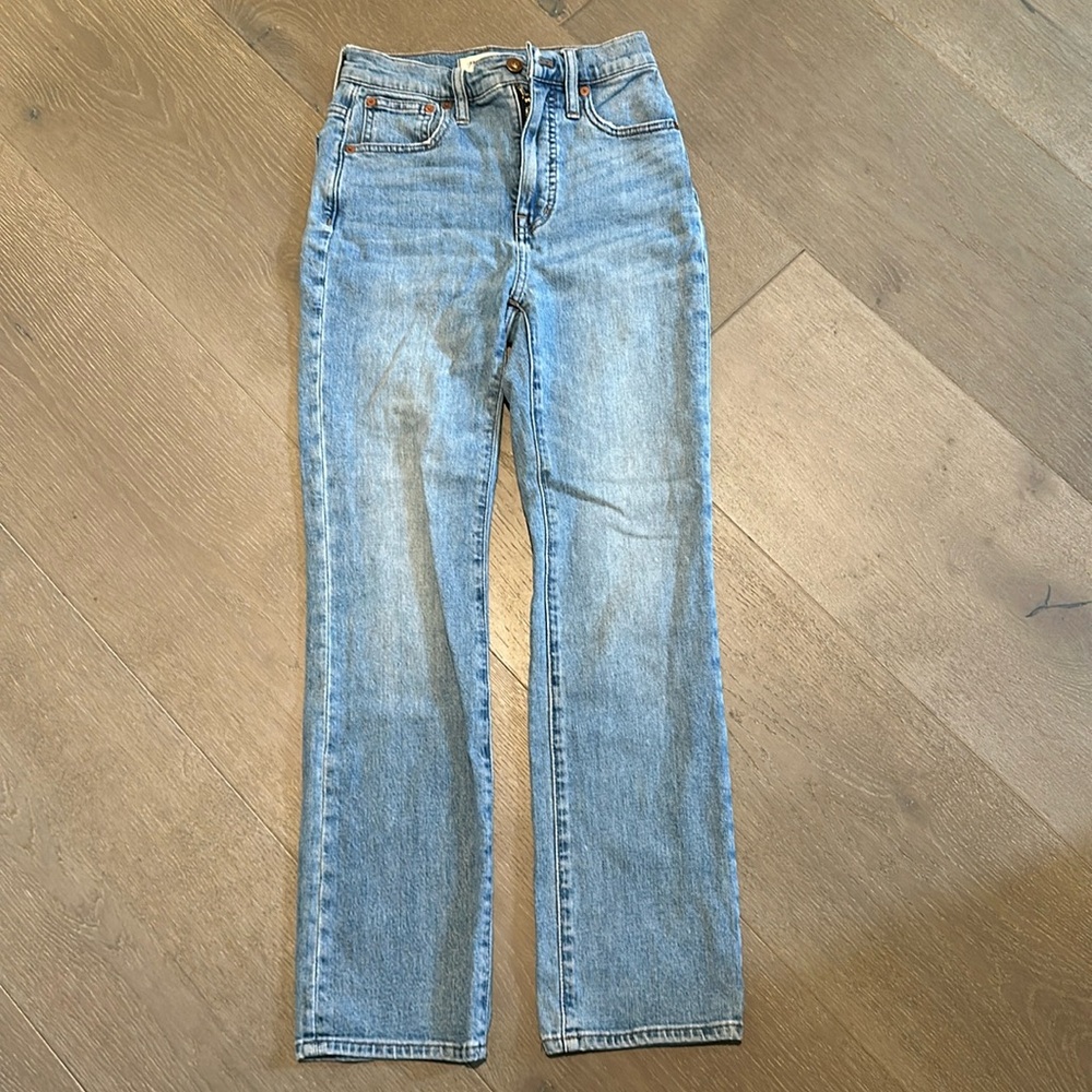 Madewell Slim Demi Boot jeans